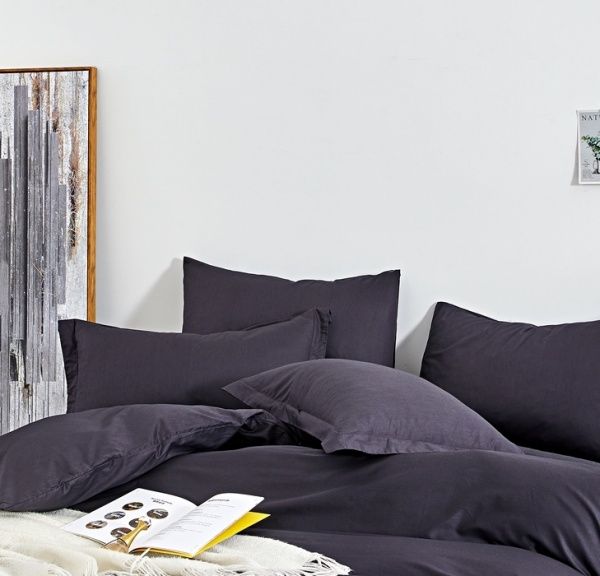 Комплект постельного белья 1.5 черный Word of Dream 