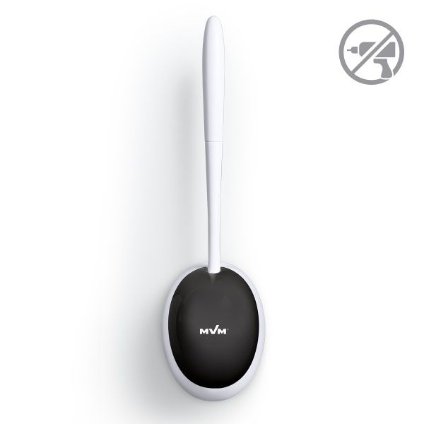 Йоржик для унітаза MVM BP-21 білий з чорним