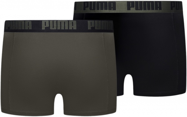 Труси Puma BASIC BOXER 2P FOREST 90682370 р.2XL різнокольоровий