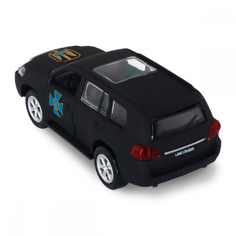 Автомодель TechnoDrive 1:32 серии Шевроны Героев Land Cruiser ЦСО Альфа KM6010SA