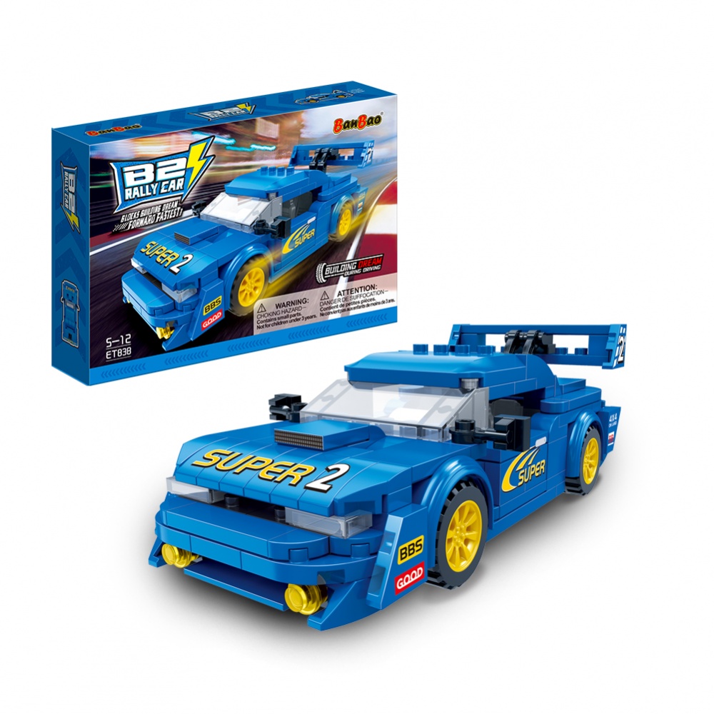 Конструктор BanBao B2 раллийный автомобиль ET838