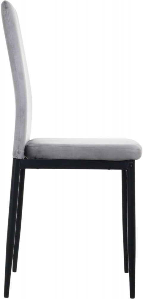 Стілець обідній Центр Меблів Флікс світло-сірий / чорний