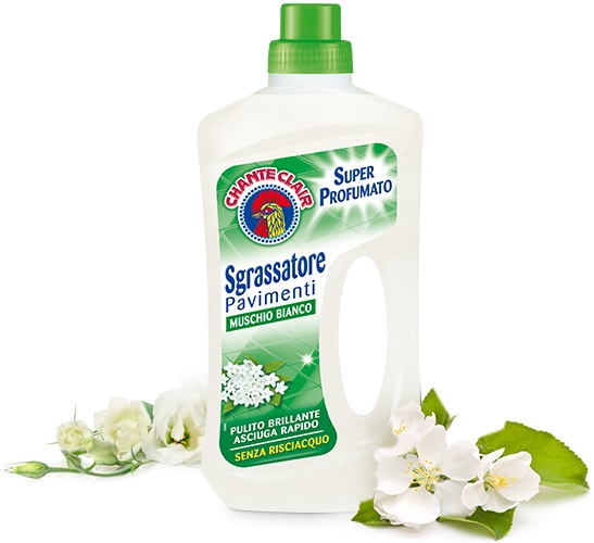 Засіб для миття підлоги Chanteclair Sgrassatore GrSuperfici Muschio Bianco 0,75 л