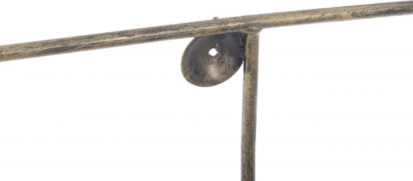 Підставка для квітів Балкон маленький 65х14x20 см коричневий 