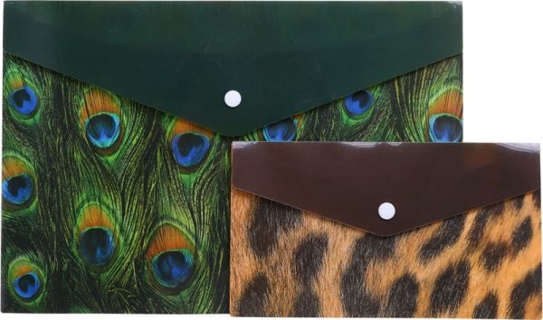 Набор папок Павлин/Тигр