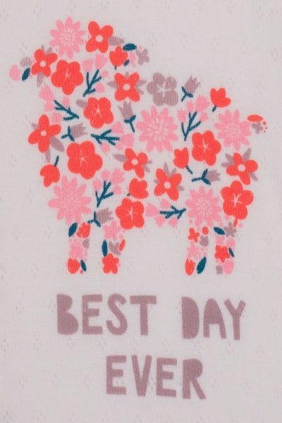 Комбінезон дитячий ТМ Софія Квіточки р.56 молочний 180456 