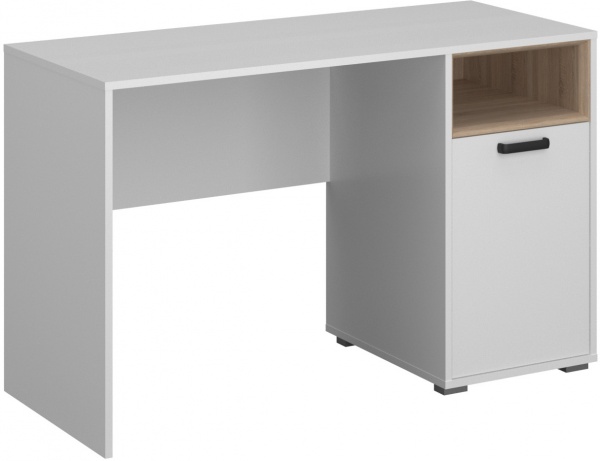 Стол письменный VMV Holding Аpte белый/дуб сонома 