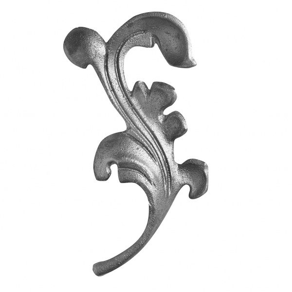 Декоративная вставка Укрітарм Листочек правый 205х110 мм 4117R