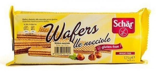 Вафли ореховые Dr. Schar Wafers alle nocciole 125 г 