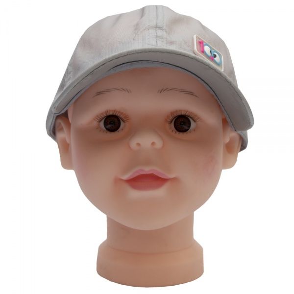 Бейсболка Девилон 517922 р.52 серый 