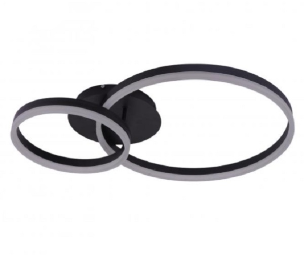 Светильник потолочный Miorro LED Solo черный 2700-6000 К 51-313-013