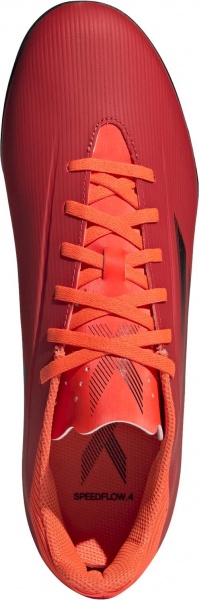 Cороконіжки Adidas X SPEEDFLOW.4 TF FY3336 р.9,5 червоний