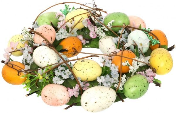 Венок пасхальный 30 см A50848B
