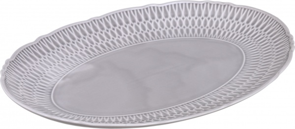 Блюдо овальне Sofia 34 см ментолове Cmielow 