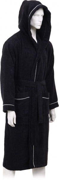 Халат La Nuit Adam р. XL черный
