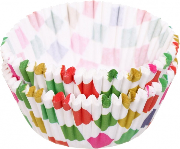 Формочки для кексов 5 см 60 шт. в ассортименте