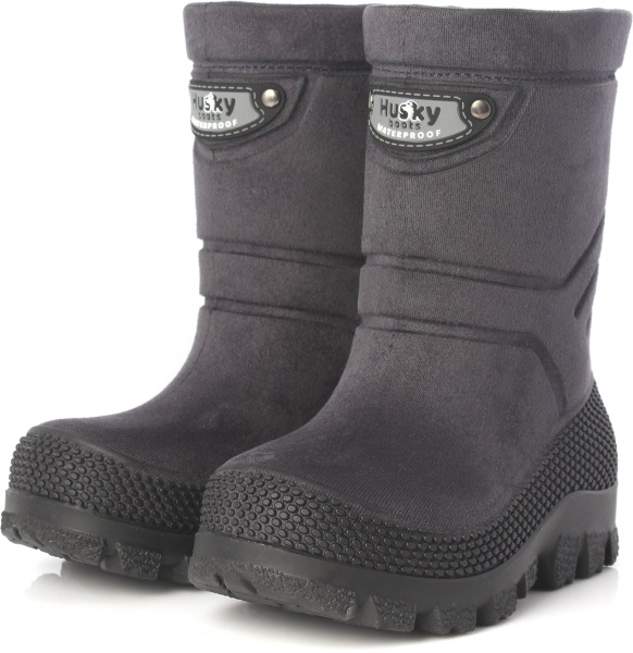 Сапоги зимние детские Alisa Line Husky размер 27 серый 