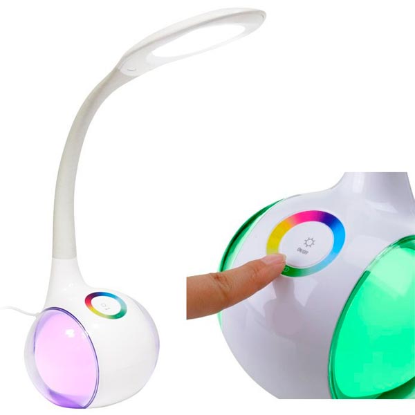 Настільна лампа PLATINET PDL20 1x7 Вт білий