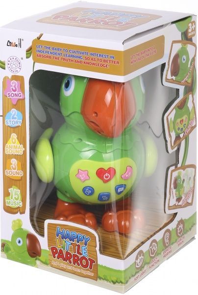 Іграшка інтерактивна Папуга 9090A