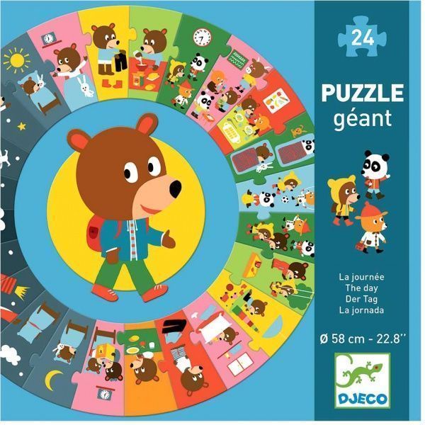 Пазл Djeco день ведмедика DJ07015