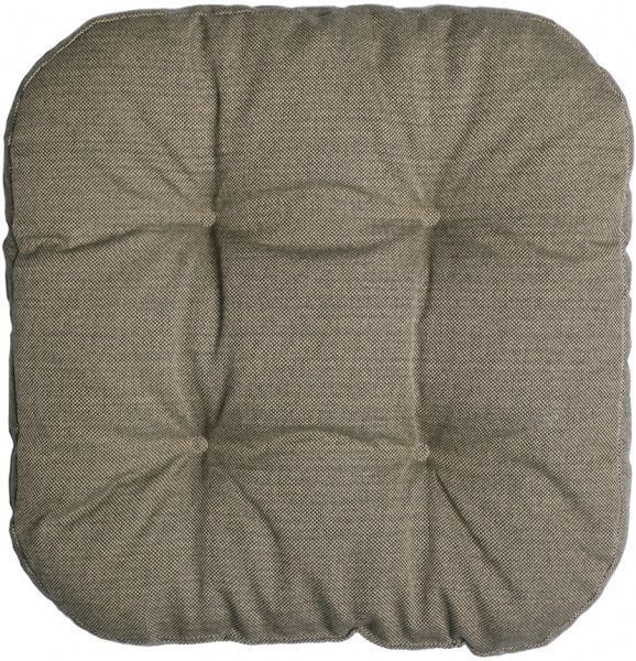 Подушка на стілець 41х41х8 Безе зелена