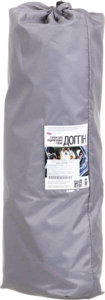 Гамак для перевозки собак в автомобиле двойной Доггин Дабл ТрендБай 3054 серый