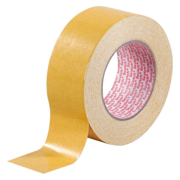 Двусторонняя сверхпрочная клейкая лента 3M 50 мм х 25 м белая 9191