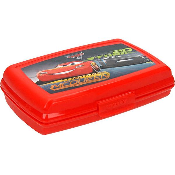 Ланч-бокс Curver Disney Cars мультиснап 0,6 л