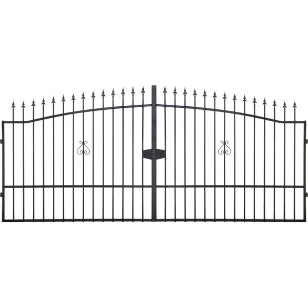 Ворота металлические вензель 1800х4000 мм