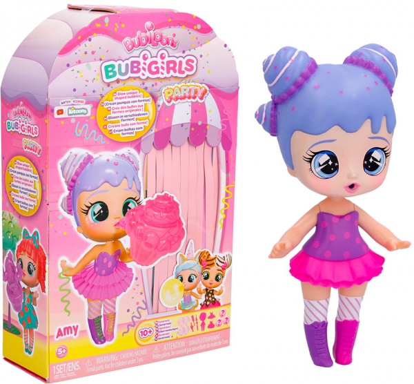 Игровой набор Bubiloons с куклой Малышка Баби Эми 906198IM