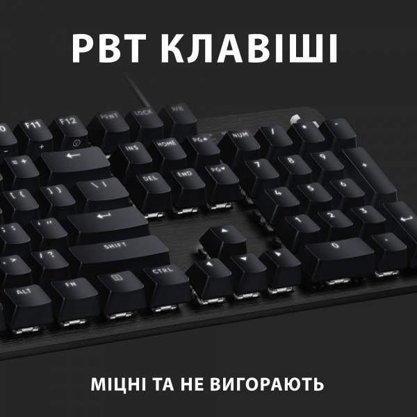 Клавіатура Logitech G413 SE Corded Mechanical Gaming (L920-010437) black 