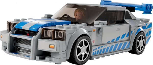 Конструктор LEGO Speed Champions Двойной форсаж: Nissan Skyline GT-R (R34) 76917