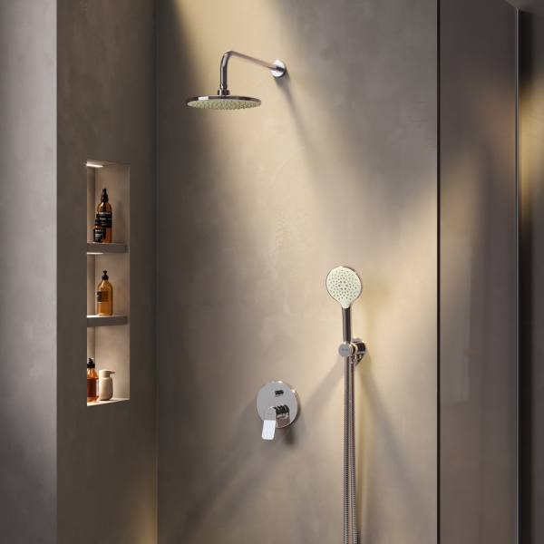 Набір змішувачів для душу AM.PM X-Joy хром FB85A1RH20