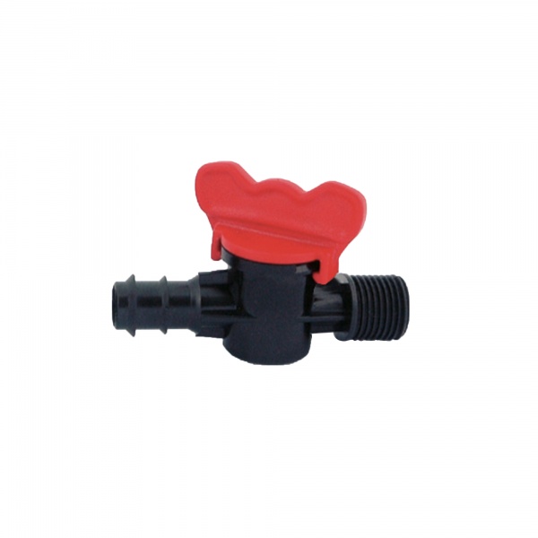 Кран стартовый для капельной трубки Sertsan 16x3/4 НР