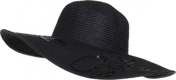 Шляпа Out of office черная one size