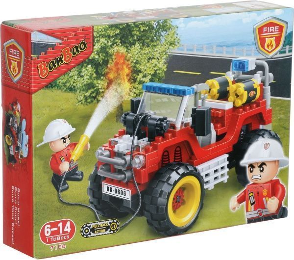 Конструктор BanBao Пожежники Автомобіль 2
