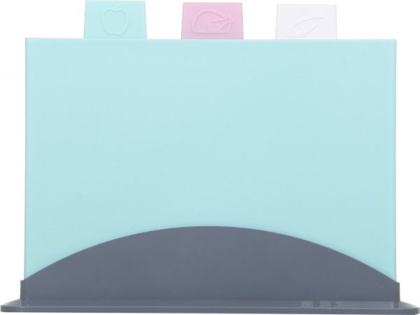 Набір дощок обробних Colorful 3 шт. на підставці Flamberg