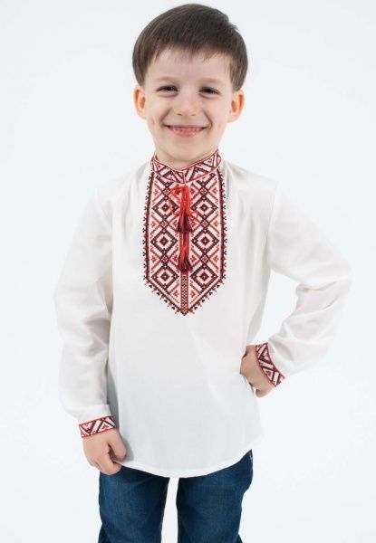 Вишиванка Гармонiя Рівненщина р.146 червоний 33285 