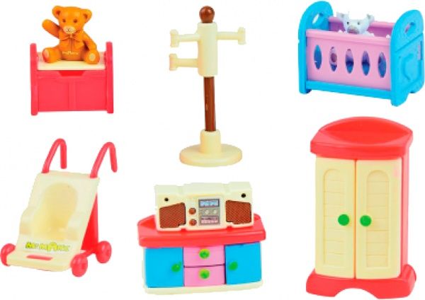 Игровой набор Shantou Мебель 9 предметов в коробке HY-037AE