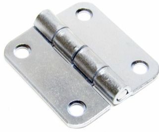 Петля накладная ПН1-5-40 40x32x1,5 мм серебристый/сталь универсальная