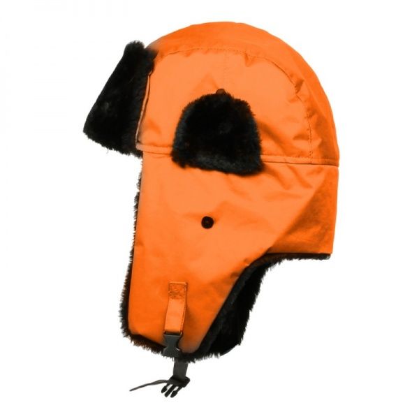 Шапка-ушанка Lahti Pro р. one size L1020300-St1 оранжевый