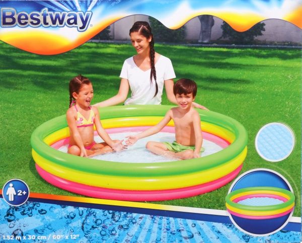 Бассейн надувной Bestway детский Summer 152x30 см 51103