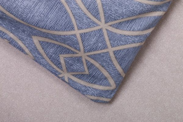 Комплект постельного белья Моди 2,0 голубой с рисунком La Nuit 