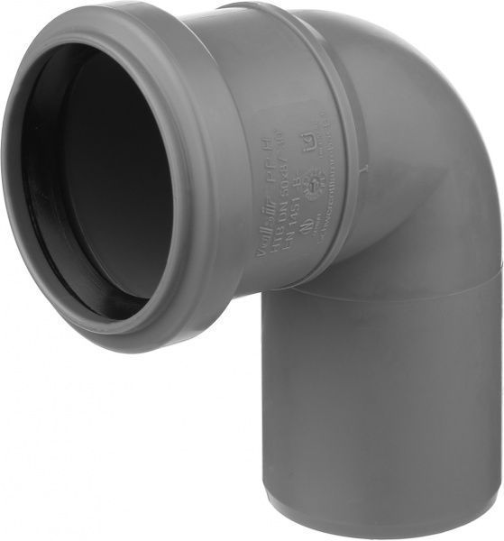 Колено Valsir Valsir ПП d50x87°