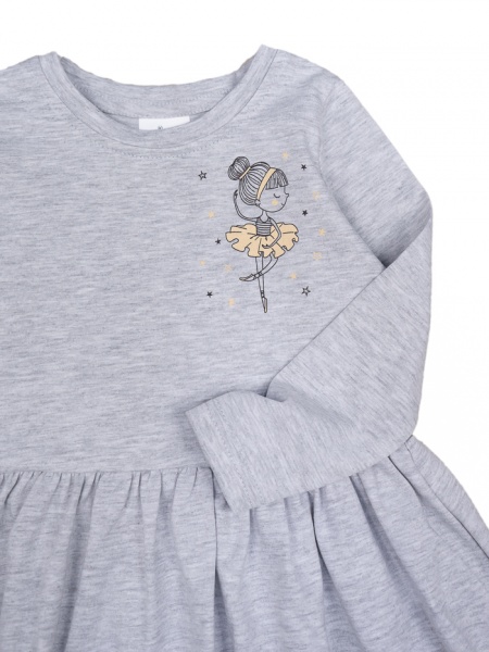 Плаття Luna Kids Сукня трикотажна р.92 серый меланж 