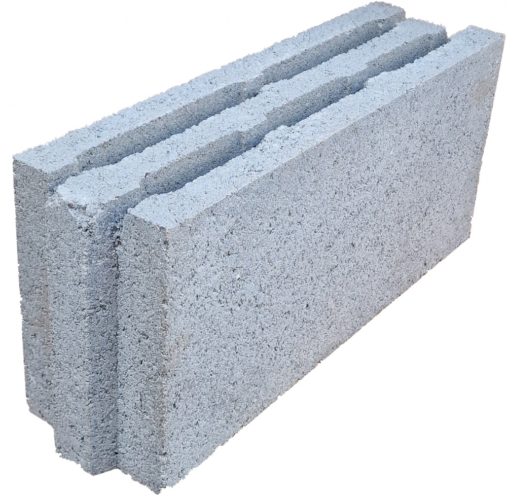 Блок бетонний KOLIZEY 400x120x188 мм