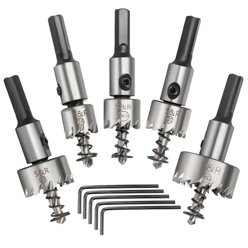 Набір коронок по металу S&R Meister HSS M35 Co5% (у зборі) 109350005