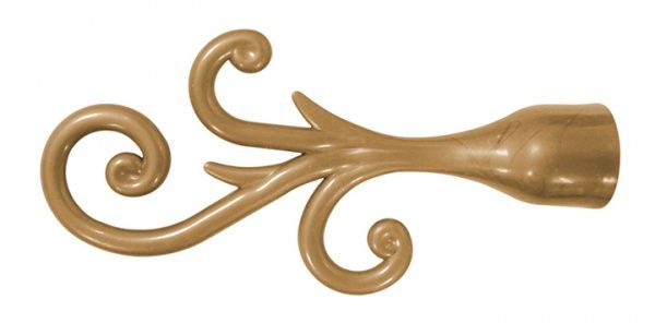 Наконечник ОМіС Фантазія d16 мм антична мідь 2 шт. 