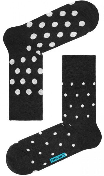 Шкарпетки Diwari HAPPY 15С-23СП 049 р. 29 чорний із сірим 1 пар 