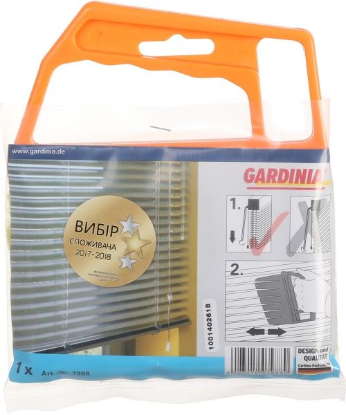 Щетка Gardinia для чистки жалюзи 